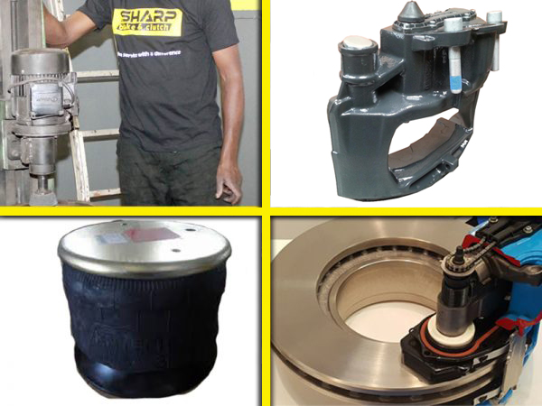 Comprehensive brake repair services for commercial brakes at Sharp Brake