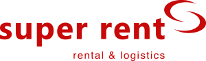 super rent a rental and logistics company logo